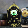 Halloween Glowing One-eyed Doorbell Horror Props Ghost's Day Home Hanging Electric Luminous Sounding Eyeball Doorbell