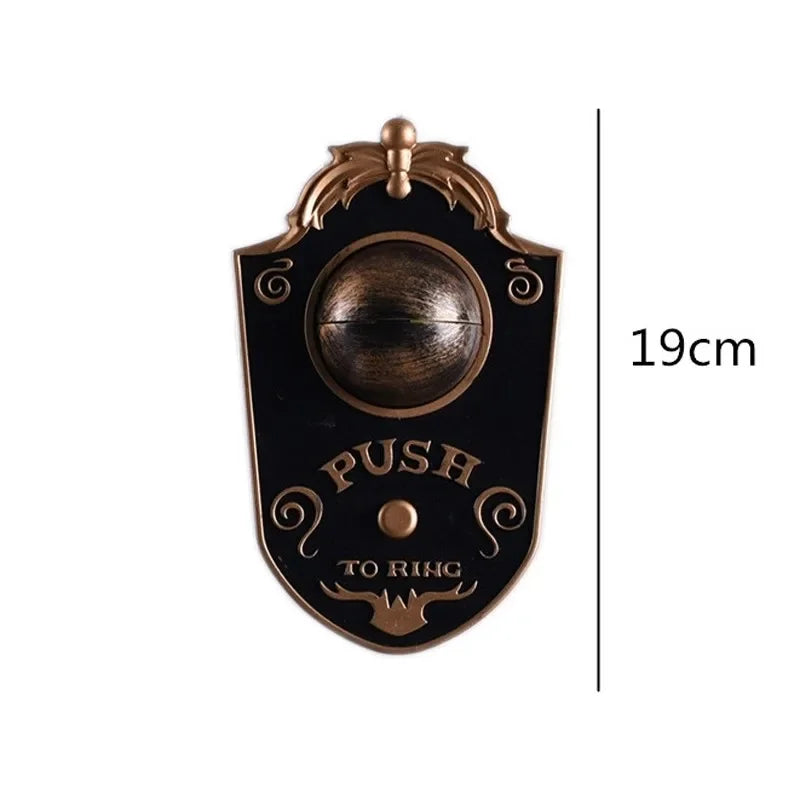 Halloween Glowing One-eyed Doorbell Horror Props Ghost's Day Home Hanging Electric Luminous Sounding Eyeball Doorbell